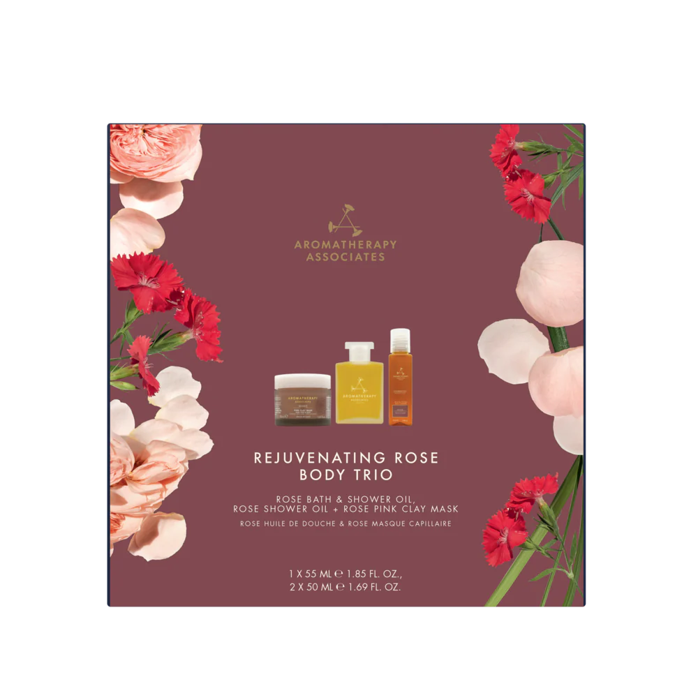 Aromatherapy Associates Rose Rejuvenating Body Trio