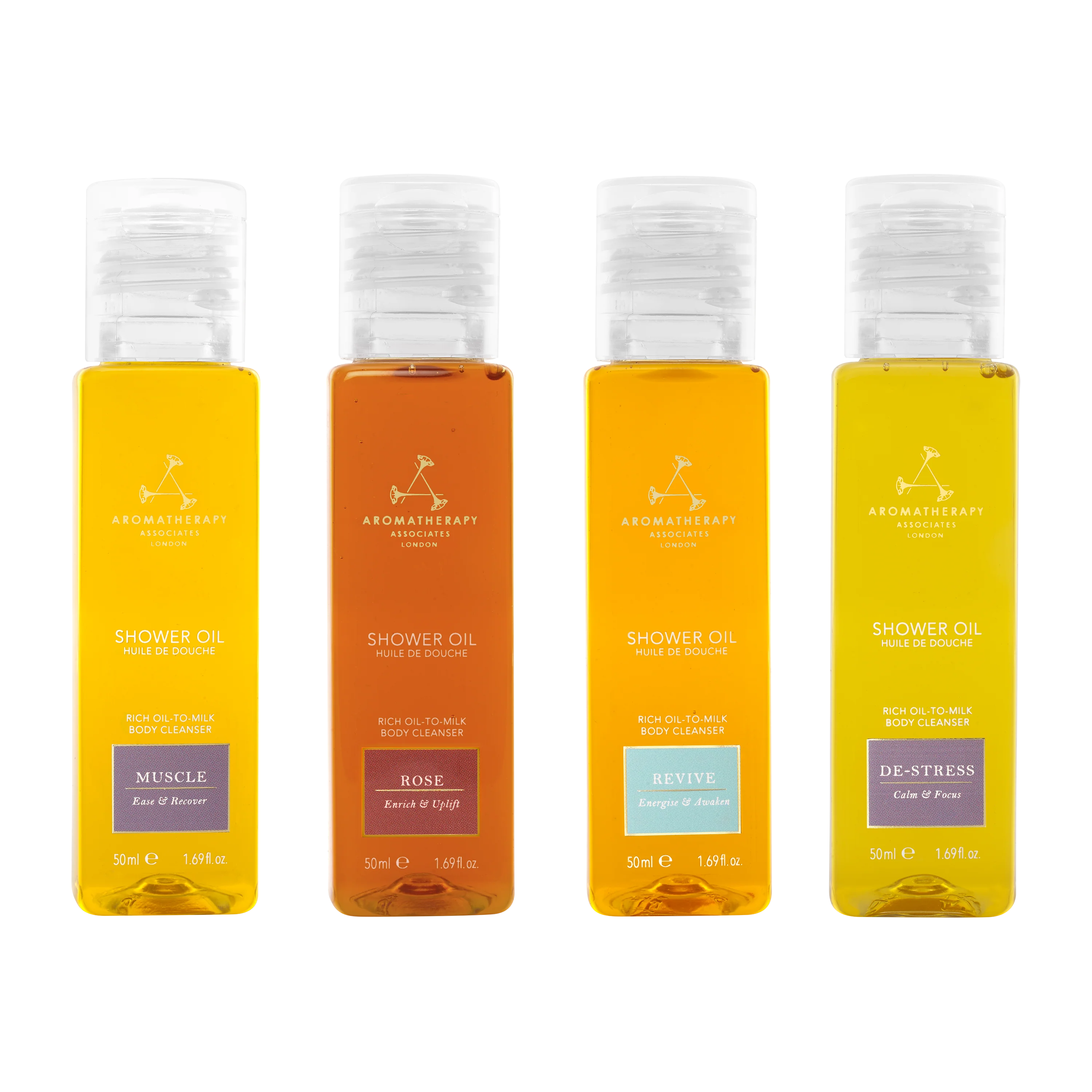 Aromatherapy Associates Cleansing Shower Oil Discovery Collection