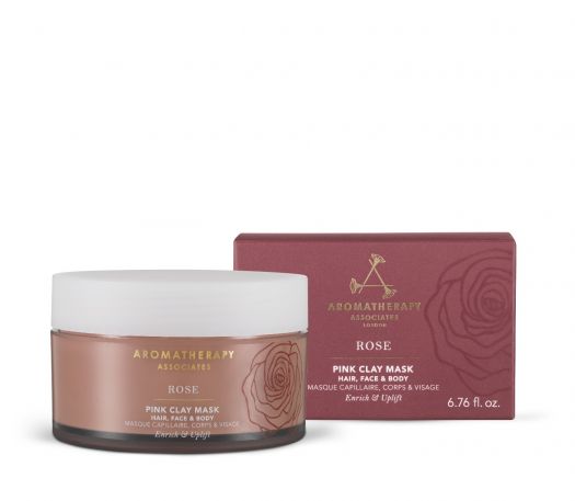 Rose Pink Clay Mask - Hair, Face & Body